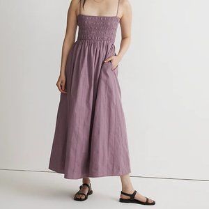 Madewell Theo Sleeveless Midi Dress